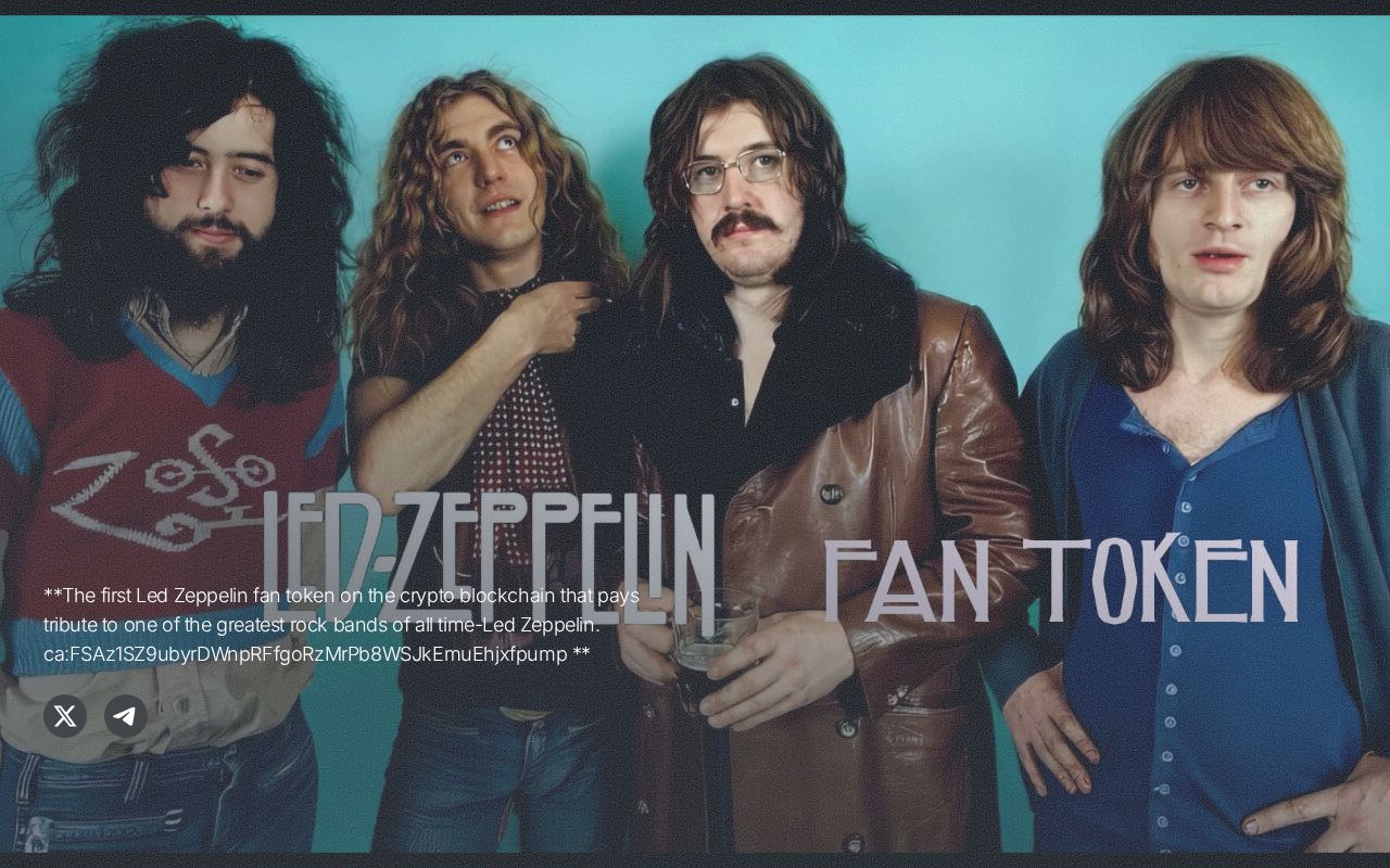 Led Zeppelin With Fans Led Zeppelin Fan Site – Led Zeppelin Fan Gift – BYOFB